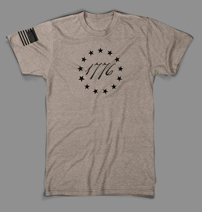 State Issued Collection "1776" Sand Fitted T-shirt