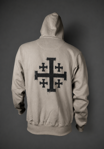 State Issued Collection "Jerusalem Cross"  Hoodie