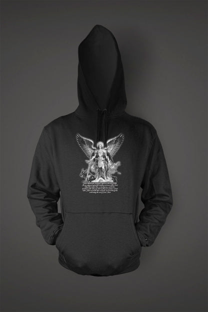 Hector Bravo "Saint Micheal" Black Hoodie