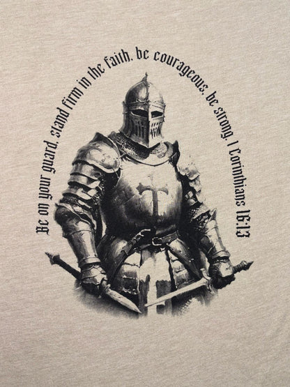 State Issued Collection "Knights" Sand Fitted T-shirt