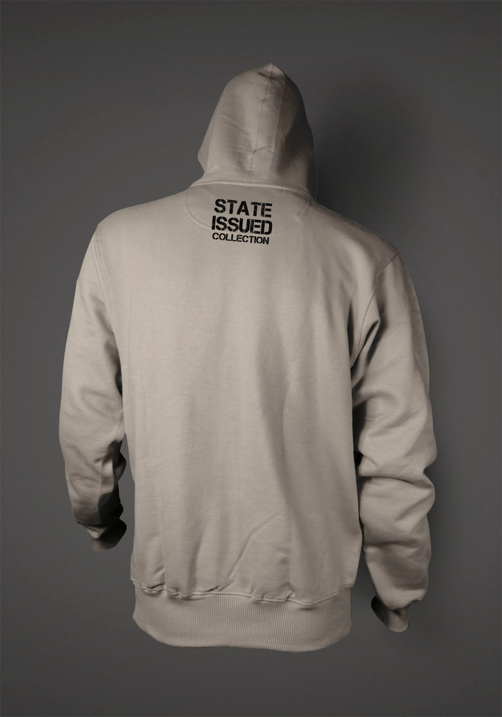 State Issued Collection "Never Back Down"  Hoodie