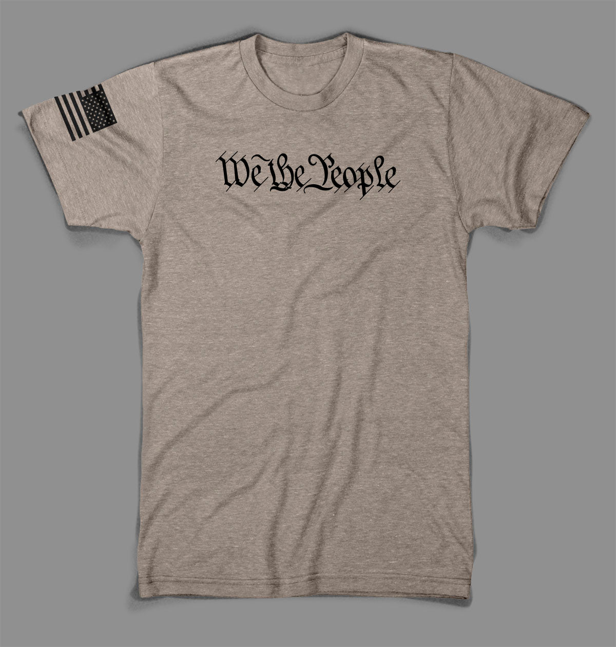 State Issued Collection "We The People" Sand Fitted T-shirt