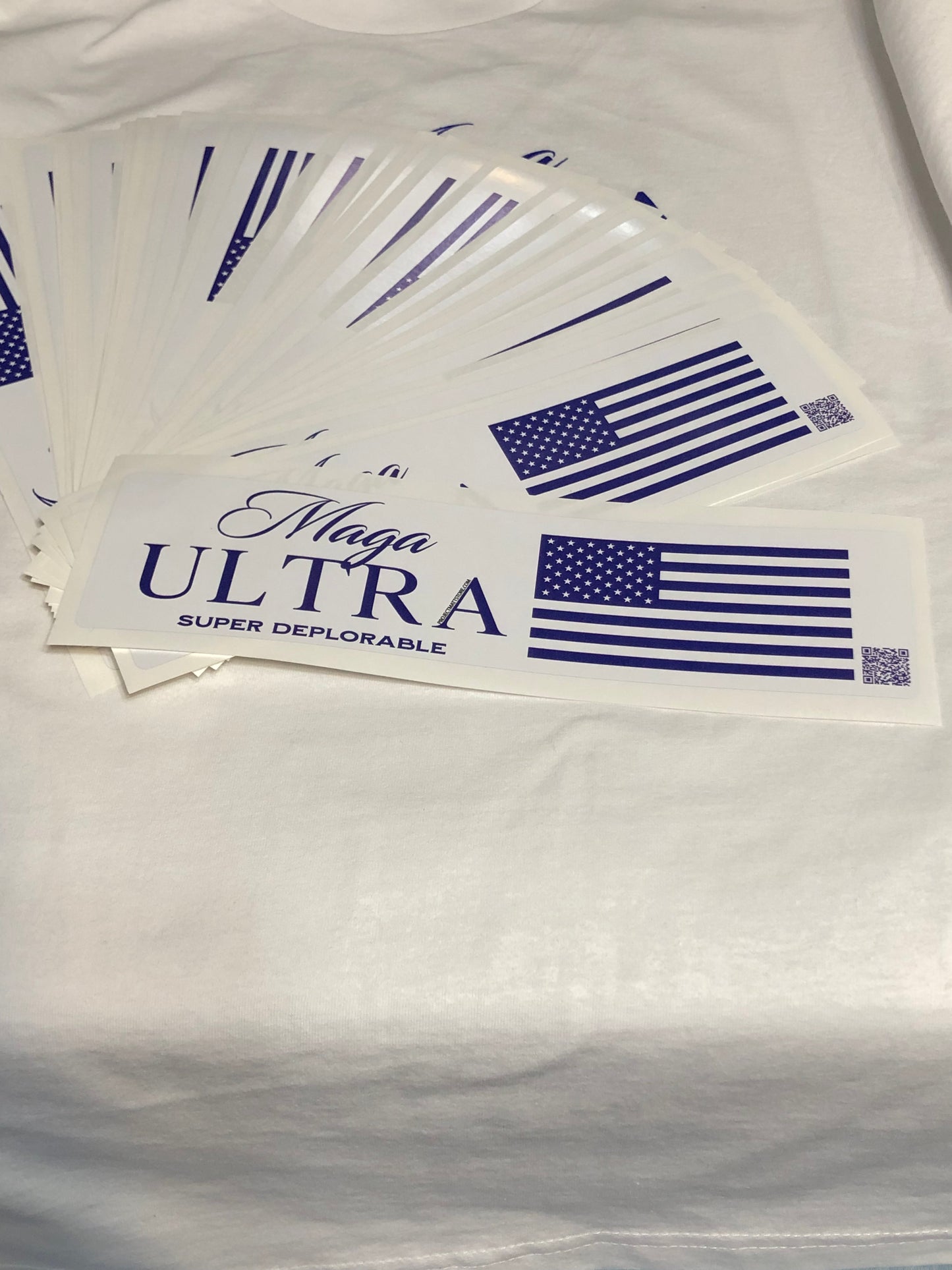 MAGA Ultra Bumper sticker 3 pack