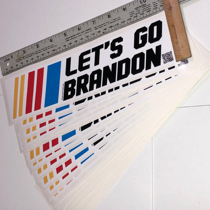 Let's Go Brandon Bumper Sticker 3 Pack